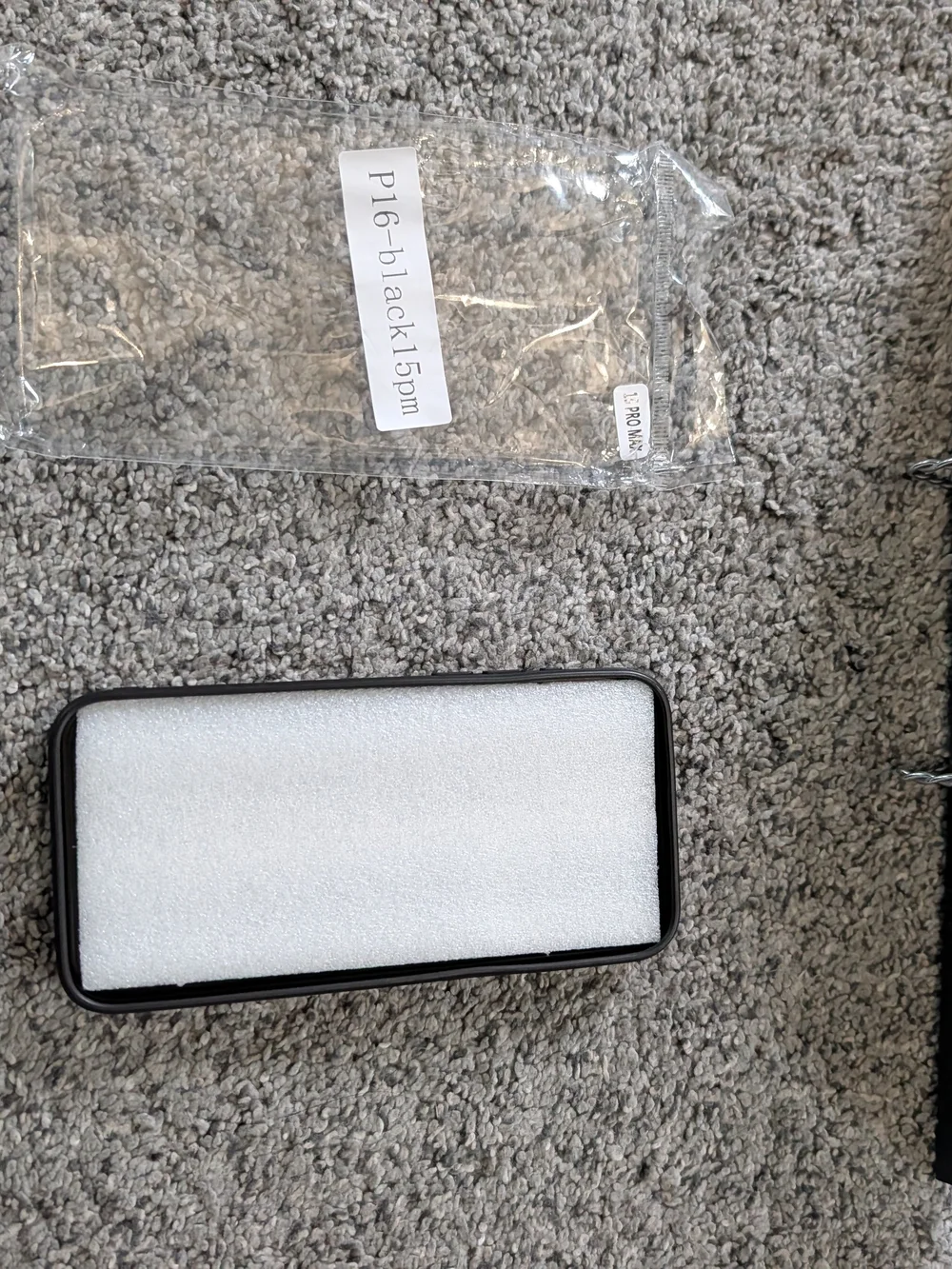 Nwt Black Cross Pattern iPhone 15 Pro Max Case